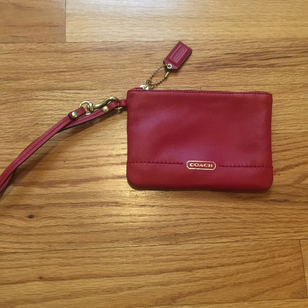 Brand new authentic Coach wristlet